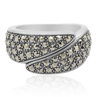 Bague en argent et Marcassite