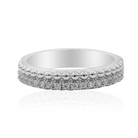 Bague en argent et Zircon