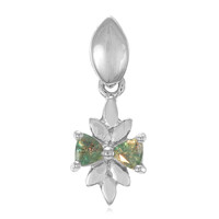 Pendentif en argent et Alexandrite du Brésil