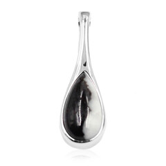 Pendentif en argent et Dolomite White Buffalo