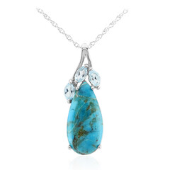 Collier en argent et Turquoise