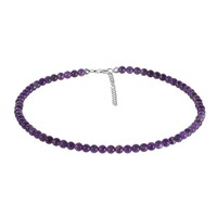 Collier en argent et Améthyste