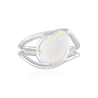 Bague en argent et Opale Welo AAA (de Melo)