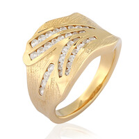 Bague en argent et Zircon (de Melo)