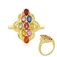 Bague en argent et Saphir
