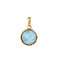 Pendentif en argent et Larimar