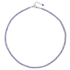 Collier en argent et Tanzanite