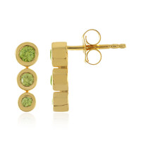 Boucles d'oreilles en argent et Sphène
