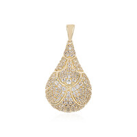 Pendentif en or et Zircon (KM by Juwelo)