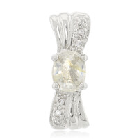 Pendentif en argent et Tourmaline cuprifère