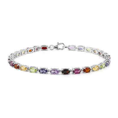 Bracelet en argent et Grenat