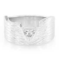 Bague en argent et Topaze Glacier