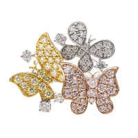 Bague en or et Diamant rose I1 (CIRARI)