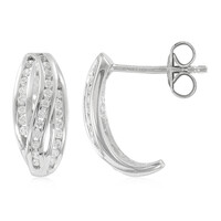 Boucles d'oreilles en argent et Zircon