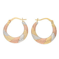 Boucles d'oreilles en or