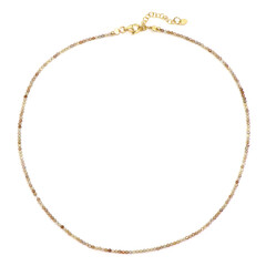 Collier en argent et Zircon Fancy