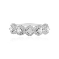 Bague en argent et Zircon