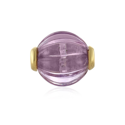 Pendentif en argent et Améthyste Rose de France (MONOSONO COLLECTION)
