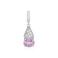 Pendentif en argent et Kunzite