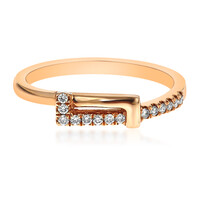 Bague en or et Diamant SI1 (H) (CIRARI)