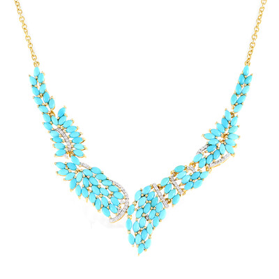 Collier en argent et Turquoise Sleeping Beauty
