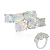Bague en argent et Opale Welo