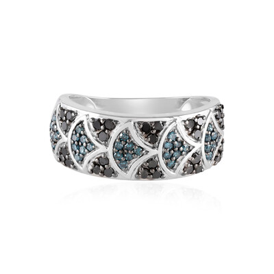 Bague en or et Diamant noir (KM by Juwelo)