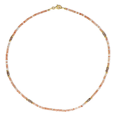 Collier en argent et Pierre du Soleil