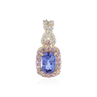 Pendentif en or et Tanzanite