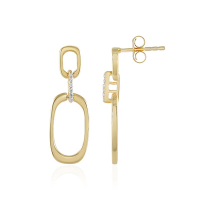 Boucles d'oreilles en argent et Zircon