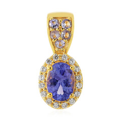 Pendentif en argent et Tanzanite