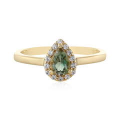 Bague en or et Pierre du Soleil de l’Orégon