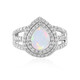 Bague en argent et Opale Welo