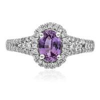 Bague en or et Saphir pourpre (CIRARI)