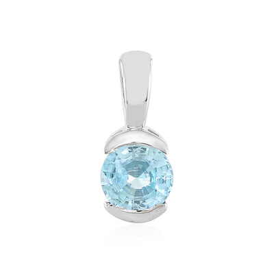 Pendentif en argent et Zircon de Ratanakiri