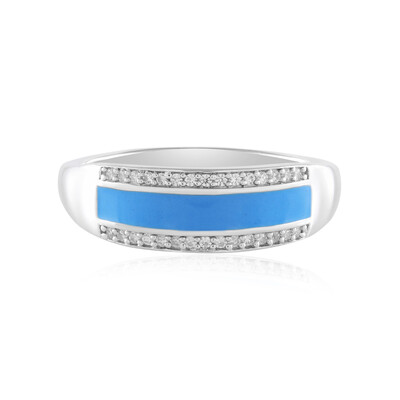 Bague en argent et Zircon