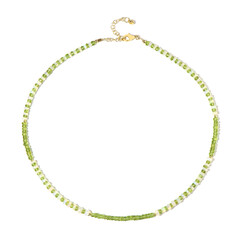 Collier en argent et Péridot