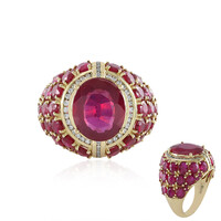 Bague en or et Rubis de Madagascar (de Melo)