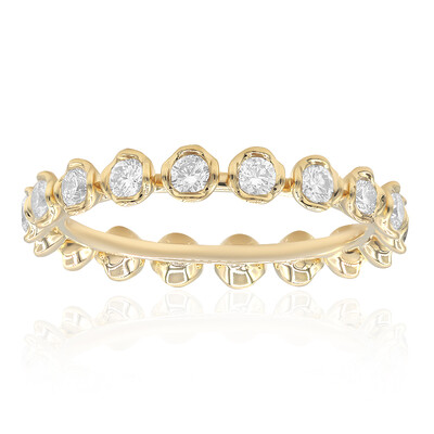 Bague en or et Diamant VS2 (H) (CIRARI)