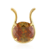 Pendentif en or et Sphalérite