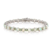 Bracelet en argent et Opale Welo