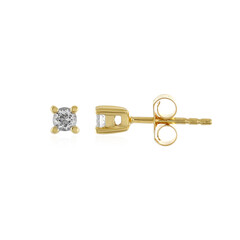 Boucles d'oreilles en argent et Topaze blanche