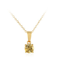 Collier en argent et Citrine