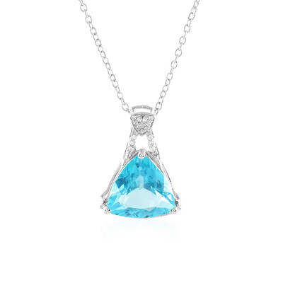 Collier en argent et Topaze Paraiba