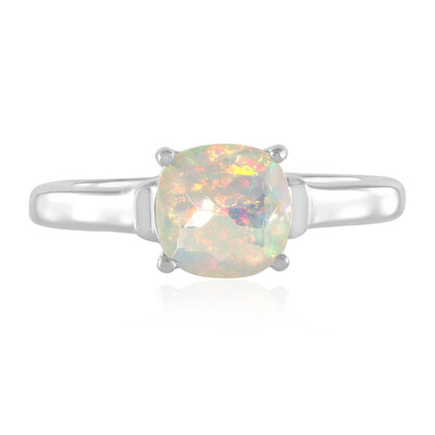 Bague en argent et Opale Welo