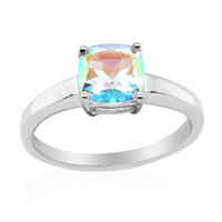 Bague en argent et Topaze Rayon de Lune