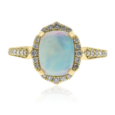 Bague en or et Opale Welo AAA (CIRARI)