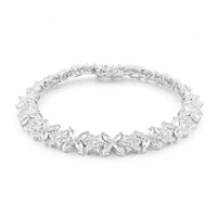 Bracelet en argent et Topaze blanche