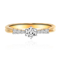 Bague en or et Diamant IF (D)