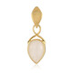 Pendentif en argent et Labradorite blanche (Bali Barong)
